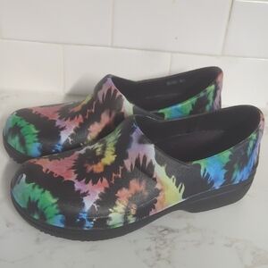 Colorful Tie-Dye CROCS